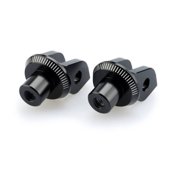 Puig Footpeg Adaptors Black